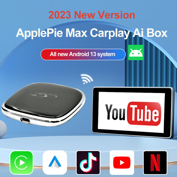 Applepie Max Carplay Android 10 Car Ai Box Mini EVO 4+64G Explorer