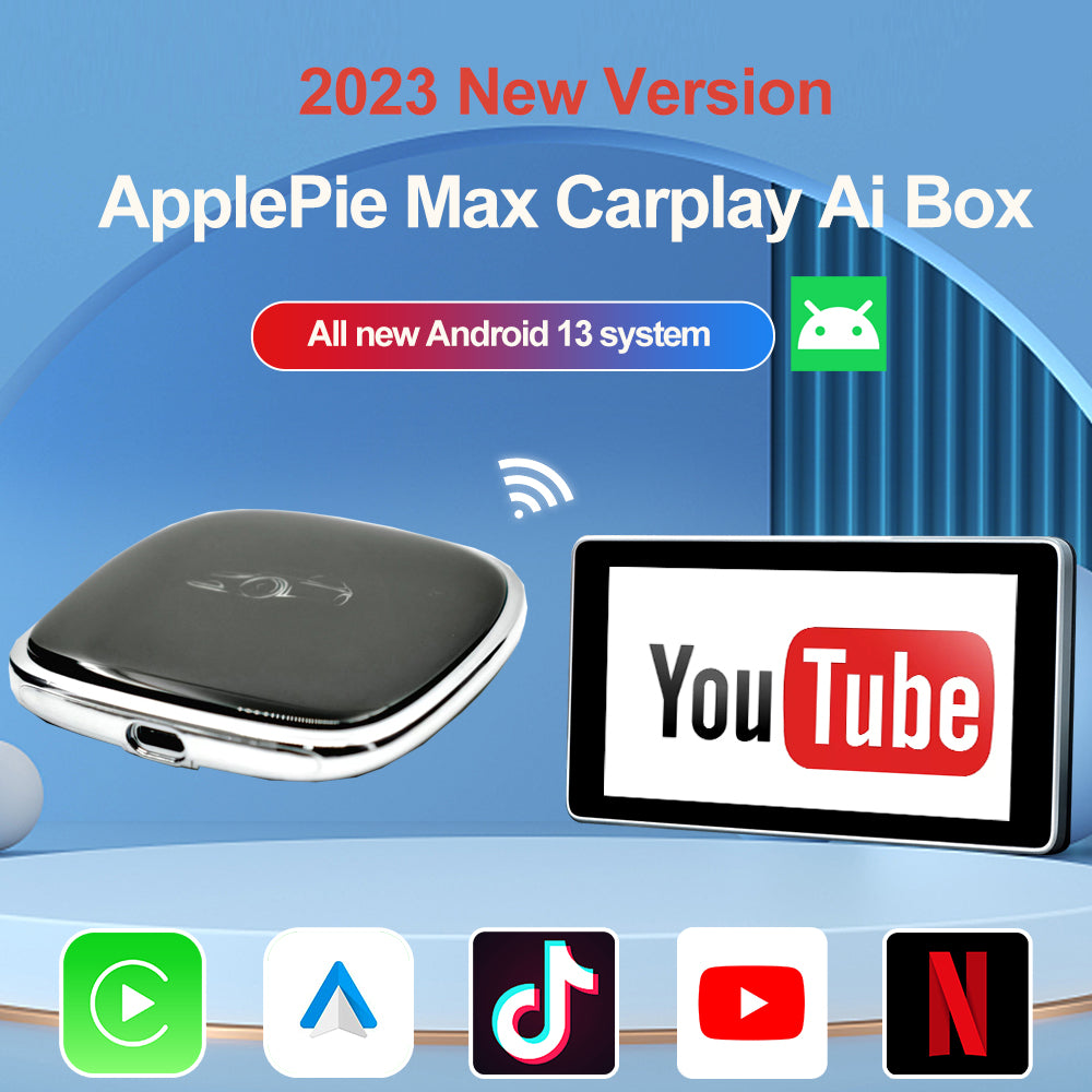Applepie Max Carplay Android 10 Car Ai Box Mini EVO 4+64G Explorer 