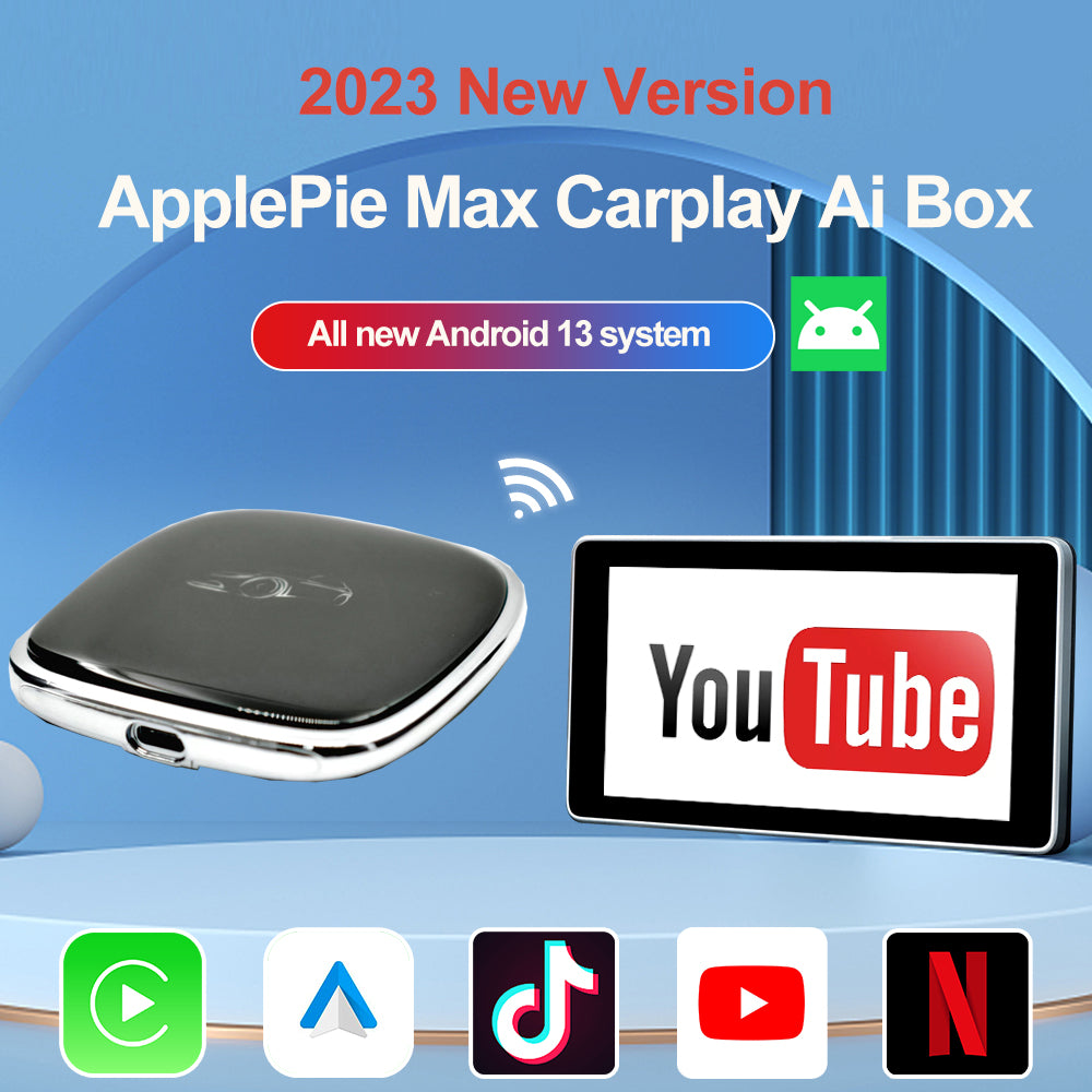 Applepie Max Carplay Android 10 Car Ai Box Mini EVO 4+64G Explorer
